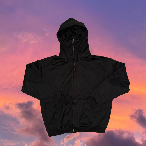 [Przedsprzedaż] Bluza N0POSITION z kapturem / zip mask hoodie